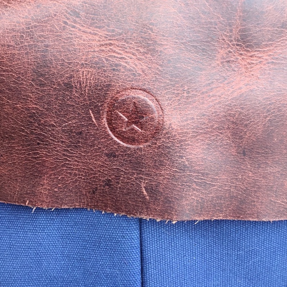 Messenger Brand - canvas with leather - good condition - Picture 2 of 8